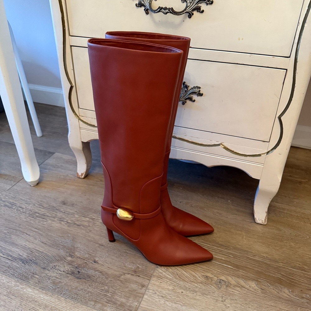 ✨SOLD✨ ZIMMERMANN Harlow 65 leather knee-high boots - Picture 8 of 12